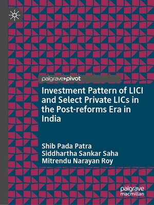 cover image of Investment Pattern of LICI and Select Private LICs in the Post-reforms Era in India